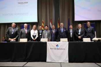 autoritats assistents port de barcelona